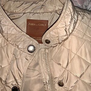 Girls Zara fall vest